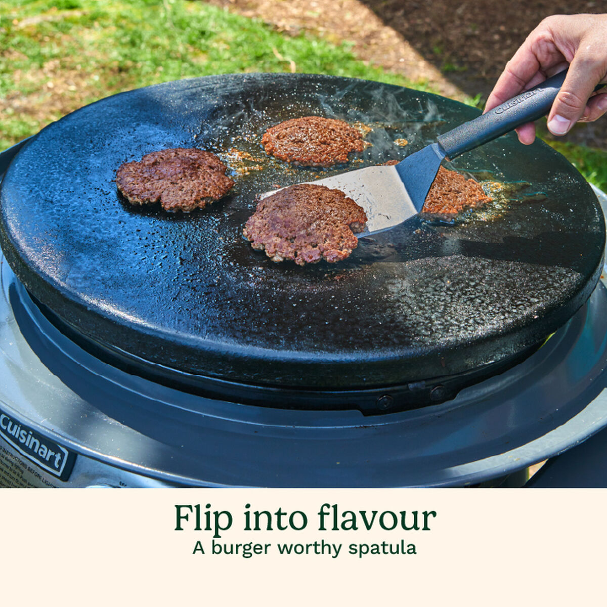 Cuisinart Cast Iron Burger Press Kit 17cm