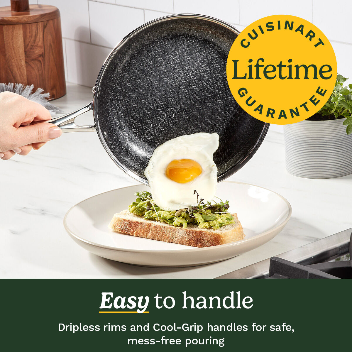 Cuisinart FusionElite+ Tri-Ply Stainless Steel Frying Pan Set, , large 7