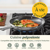 Cuisinart FusionElite+ Set de po&ecirc;les en acier inoxydable triple &eacute;paisseur, , small 6