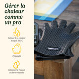 Cuisinart Gants De Barbecue En Silicone R&eacute;sistants &agrave; La Chaleur, , small 2