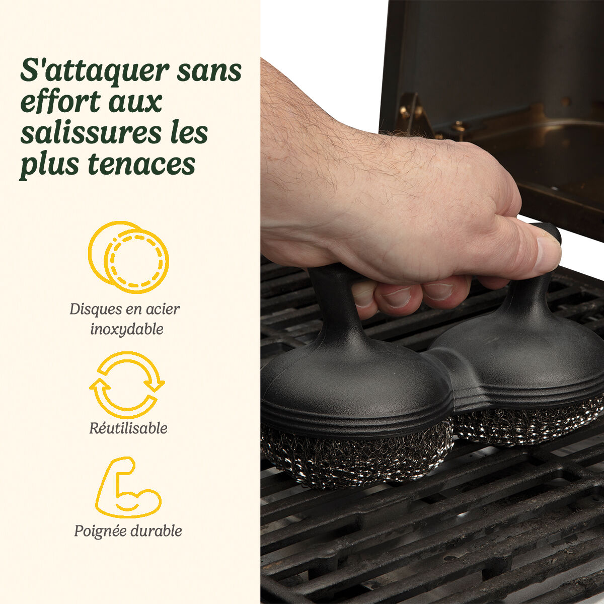 Cuisinart Power Scour Brosse Pour Grillades, , large 2