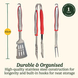 Cuisinart Ensemble De 3 Outils Pour Grillades Avec Gants