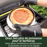 Cuisinart Gants De Barbecue En Silicone R&eacute;sistants &agrave; La Chaleur, , small 3