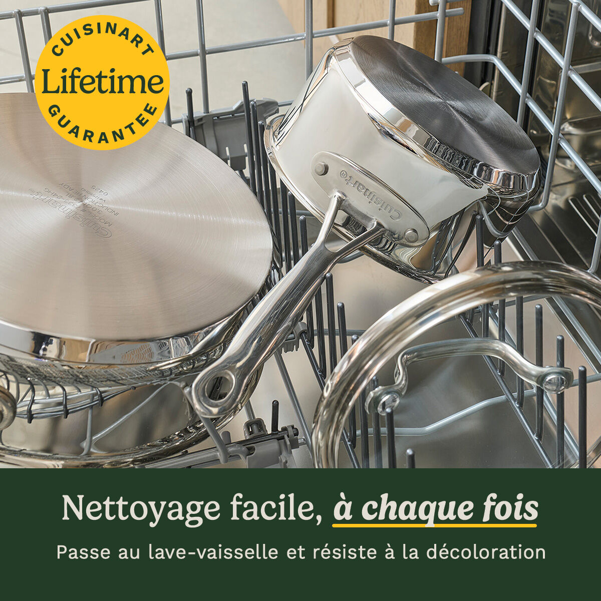 Cuisinart Batterie de Cuisine En Acier Inoxydable Chef&rsquo;s Classic, , large 7