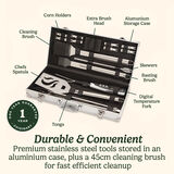 Cuisinart Ensemble D'Outils De Gril De Luxe En Acier Inoxydable De 20 Pi&egrave;ces