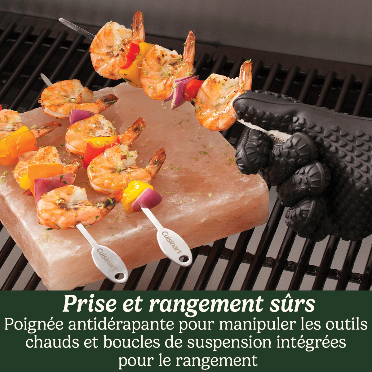 Cuisinart Gants De Barbecue En Silicone R&eacute;sistants &agrave; La Chaleur, , large 5