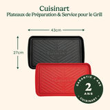 Cuisinart Plateaux en M&eacute;lamine pour Pr&eacute;paration & Service