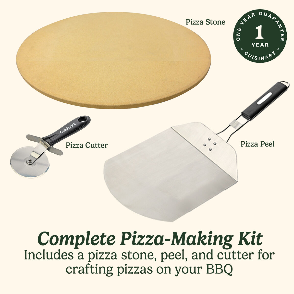 Cuisinart 3 Pi&egrave;ces Pour Grillades De Pizzas, , large 6