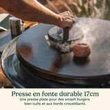 Cuisinart Kit Presse &agrave; Burger en Fonte 17 cm