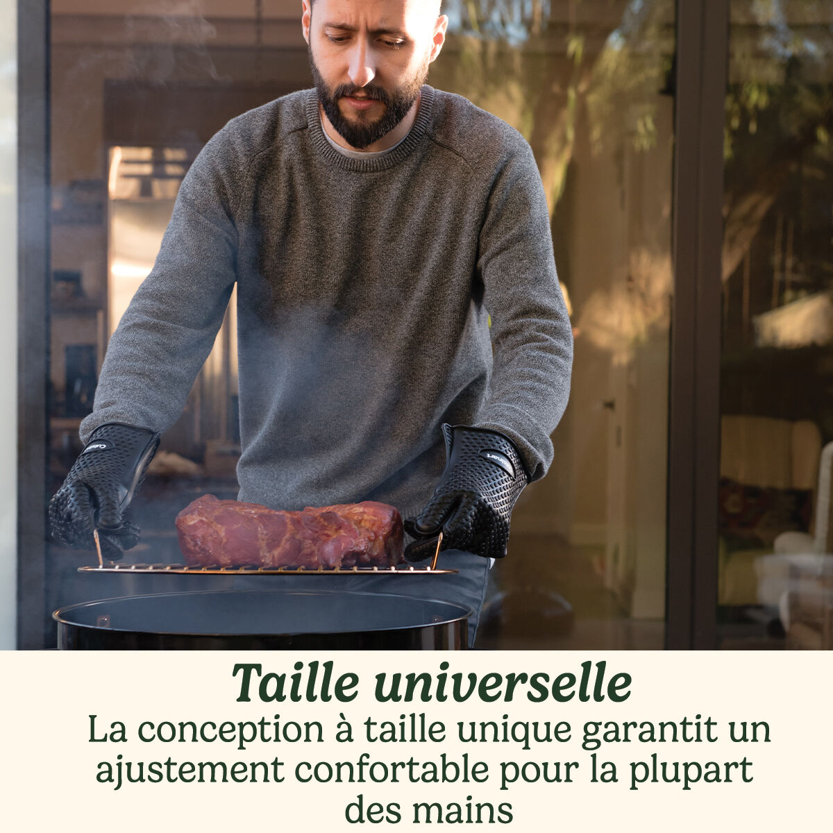 Cuisinart Gants De Barbecue En Silicone R&eacute;sistants &agrave; La Chaleur, , large 4