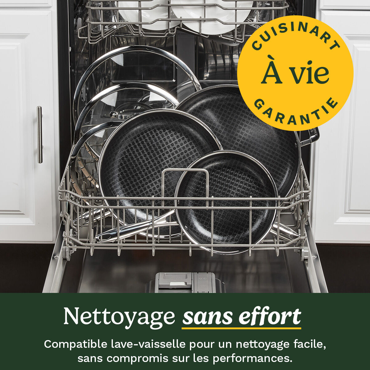 Cuisinart FusionElite+ Set de po&ecirc;les en acier inoxydable triple &eacute;paisseur, , large 8