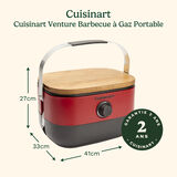 Cuisinart Venture Barbecue &agrave; Gaz Portable