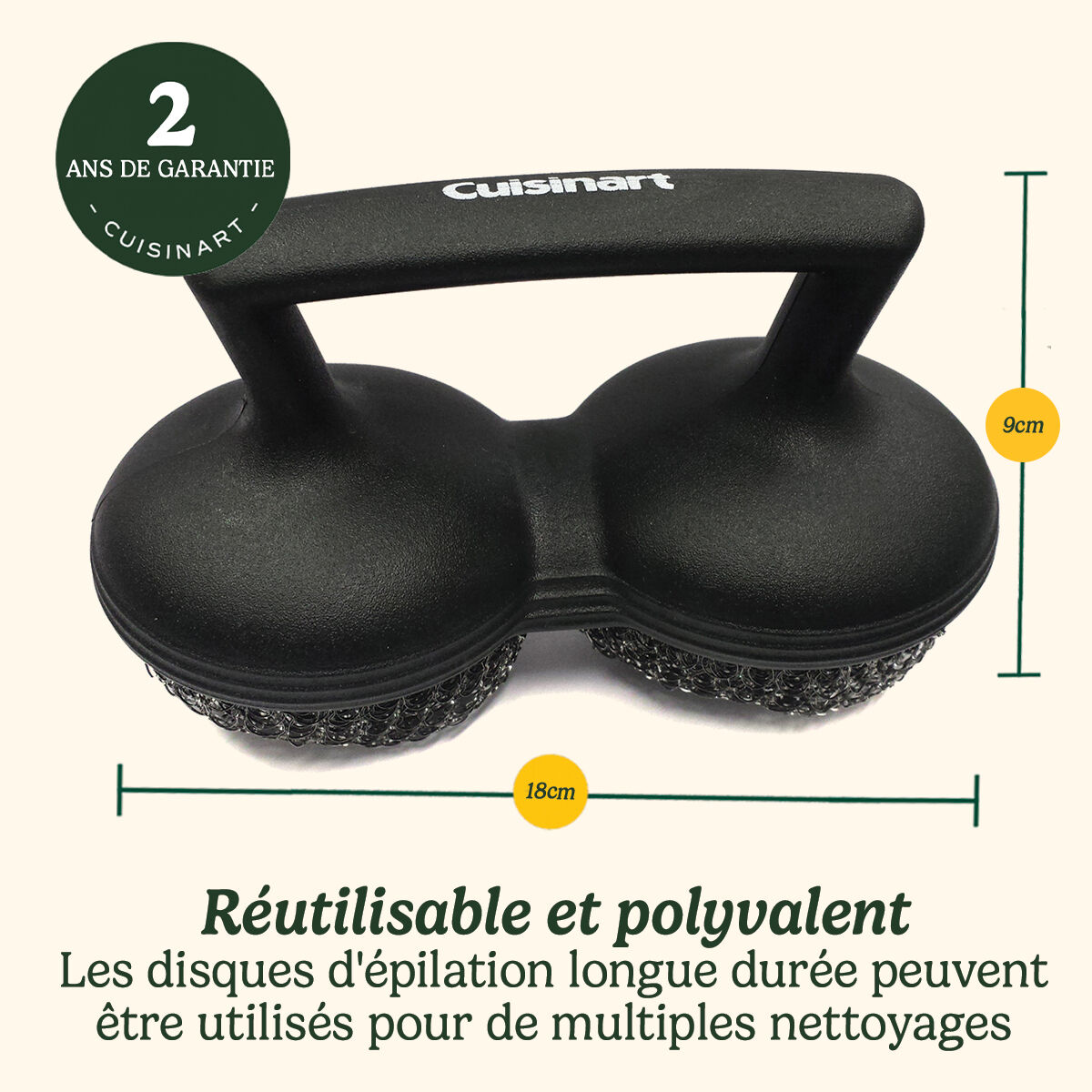 Cuisinart Power Scour Brosse Pour Grillades, , large 6