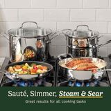 Cuisinart Batterie de Cuisine En Acier Inoxydable Chef&rsquo;s Classic