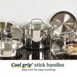 Cuisinart Batterie de Cuisine En Acier Inoxydable Chef&rsquo;s Classic