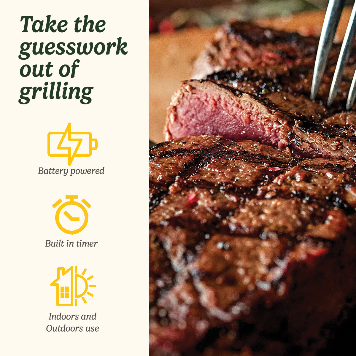 Cuisinart Fourchette de Temp&eacute;rature Num&eacute;rique Programmable