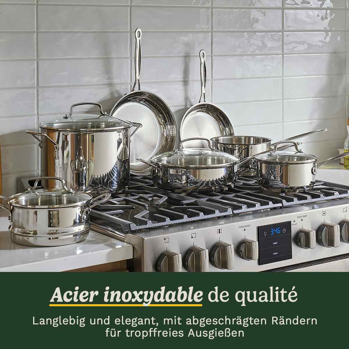 Cuisinart Batterie de Cuisine En Acier Inoxydable Chef&rsquo;s Classic, , large 5