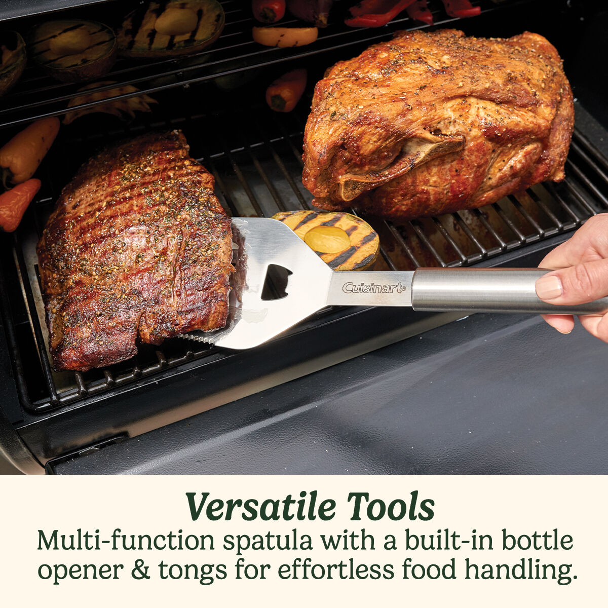 Cuisinart Ensemble D'Outils De Gril De Luxe En Acier Inoxydable De 20 Pi&egrave;ces