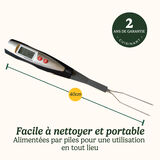 Cuisinart Fourchette de Temp&eacute;rature Num&eacute;rique Programmable, , small 6