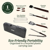 Cuisinart Ensemble D'Outils 13 Pi&egrave;ces Avec Manche En Bois