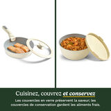 Cuisinart ClickSmart Batterie de Cuisine 7 Pi&egrave;ces Antiadh&eacute;sive &agrave; Poign&eacute;e Amovible, , small 8