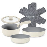 Cuisinart ClickSmart Batterie de Cuisine 7 Pi&egrave;ces Antiadh&eacute;sive &agrave; Poign&eacute;e Amovible, , small 1