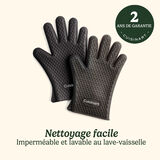 Cuisinart Gants De Barbecue En Silicone R&eacute;sistants &agrave; La Chaleur, , small 6
